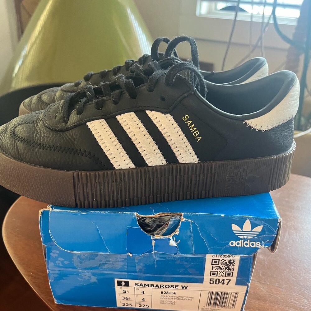 Adidas Samba Rose Sambarose Black White Women 6
